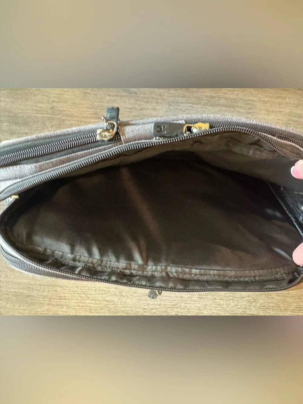 iHome Smart Brief Heathered Gray Laptop Bag / Tech Organizer Sleeve